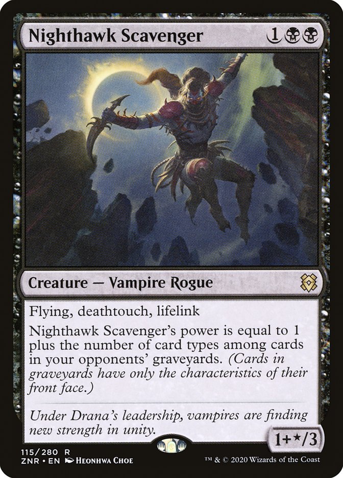 Nighthawk Scavenger [Zendikar Rising] | Mindsight Gaming