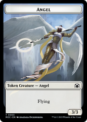 Angel (3) // Demon Double-Sided Token [March of the Machine Commander Tokens] | Mindsight Gaming