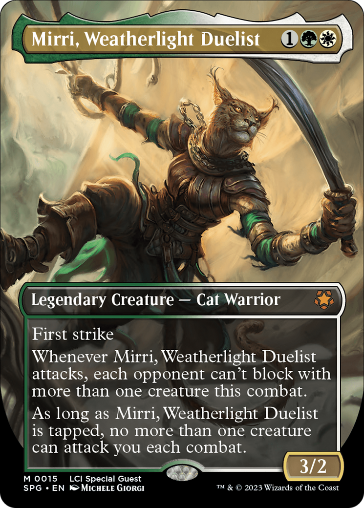 Mirri, Weatherlight Duelist (Borderless) [The Lost Caverns of Ixalan Special Guests] | Mindsight Gaming