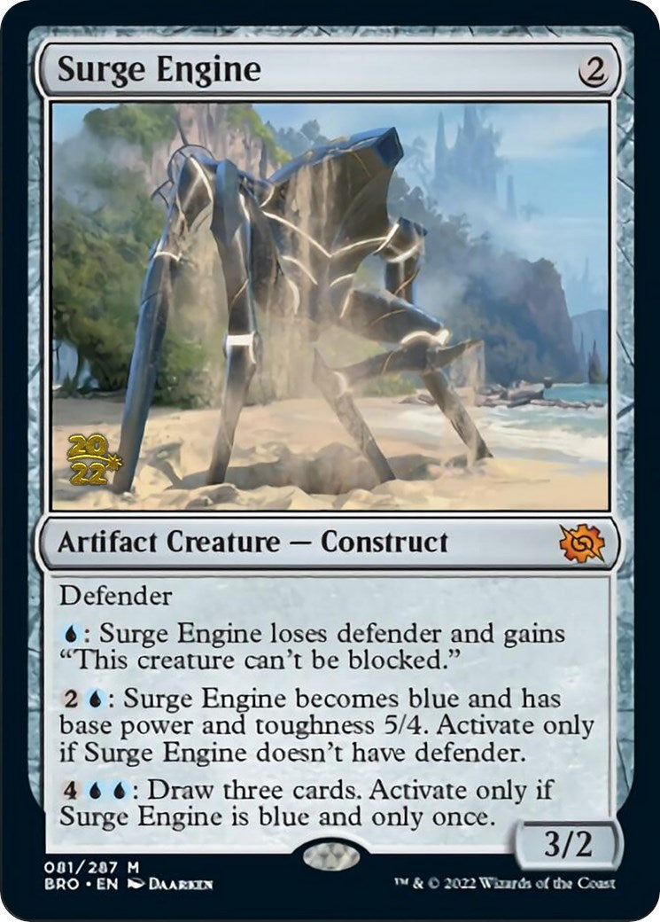 Surge Engine [The Brothers' War: Prerelease Promos] | Mindsight Gaming