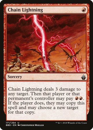 Chain Lightning [Battlebond] | Mindsight Gaming