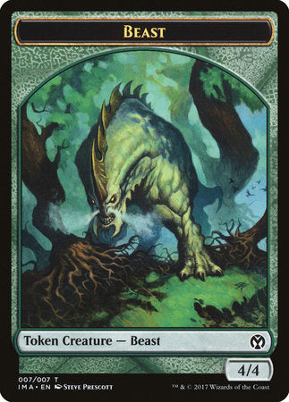 Beast Token (007) [Iconic Masters Tokens] | Mindsight Gaming