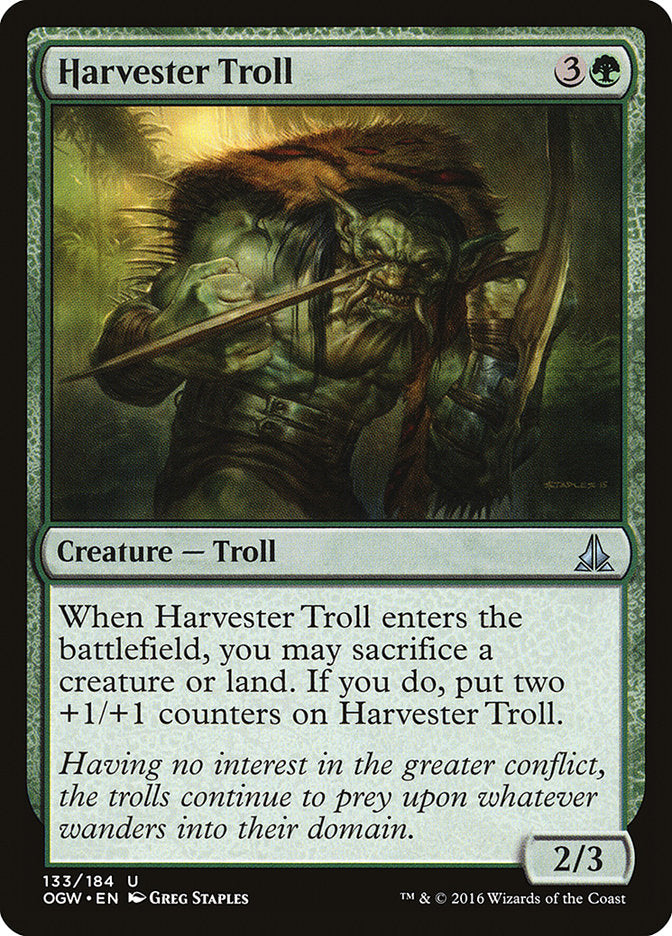 Harvester Troll [Oath of the Gatewatch] | Mindsight Gaming