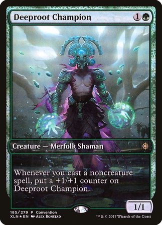 Deeproot Champion (2018 Convention Exclusive) [Ixalan Promos] | Mindsight Gaming
