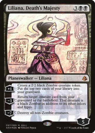 Liliana, Death's Majesty (SDCC 2017 EXCLUSIVE) [San Diego Comic-Con 2017] | Mindsight Gaming
