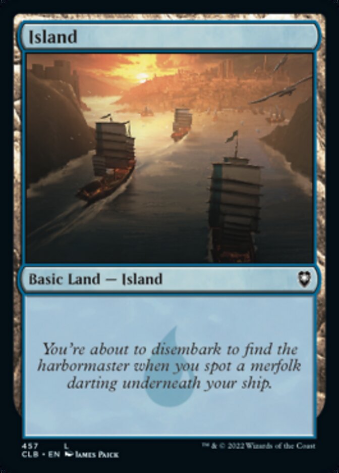 Island (457) [Commander Legends: Battle for Baldur's Gate] | Mindsight Gaming