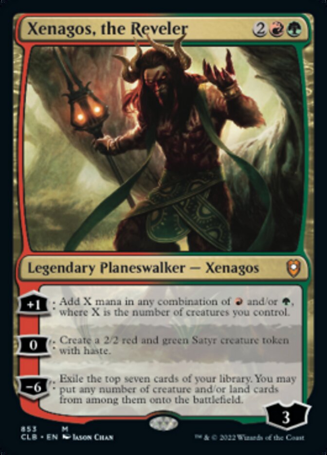 Xenagos, the Reveler [Commander Legends: Battle for Baldur's Gate] | Mindsight Gaming