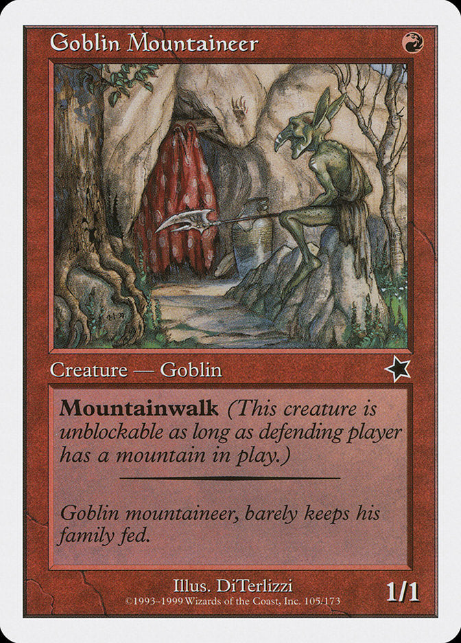 Goblin Mountaineer [Starter 1999] | Mindsight Gaming
