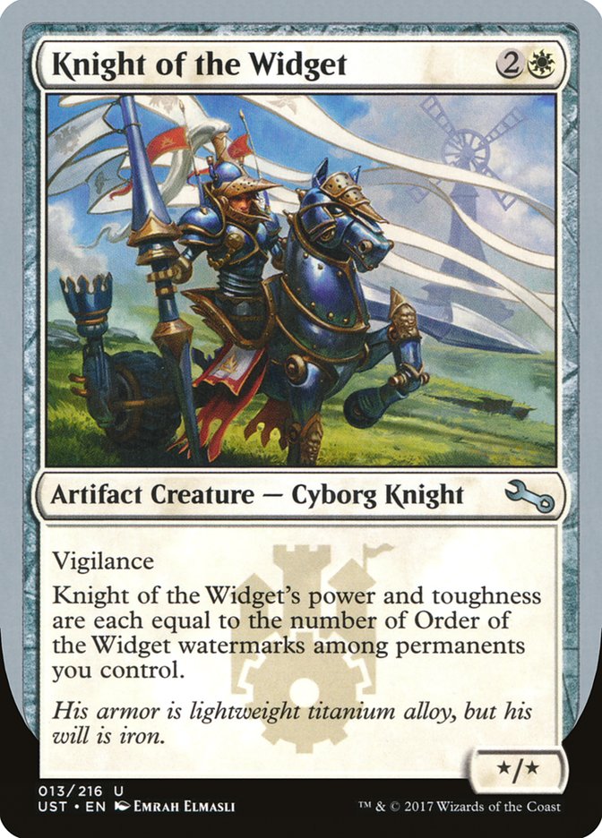 Knight of the Widget [Unstable] | Mindsight Gaming