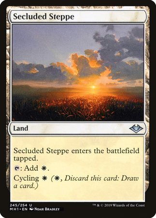 Secluded Steppe [Modern Horizons] | Mindsight Gaming