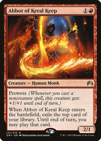 Abbot of Keral Keep [Magic Origins] | Mindsight Gaming