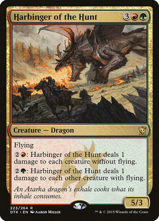 Harbinger of the Hunt [Dragons of Tarkir] | Mindsight Gaming