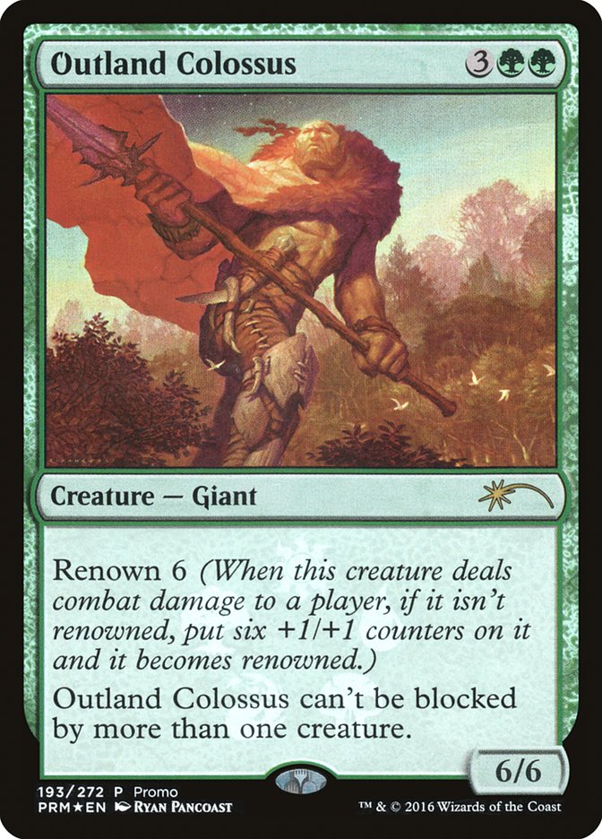 Outland Colossus [Resale Promos] | Mindsight Gaming