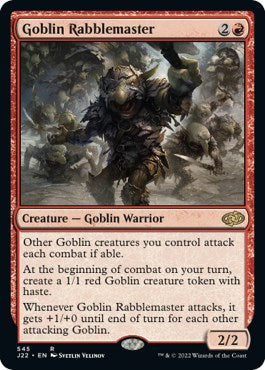 Goblin Rabblemaster [Jumpstart 2022] | Mindsight Gaming