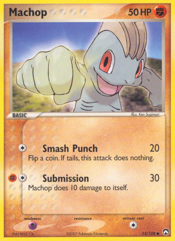 Machop (53/108) [EX: Power Keepers] | Mindsight Gaming