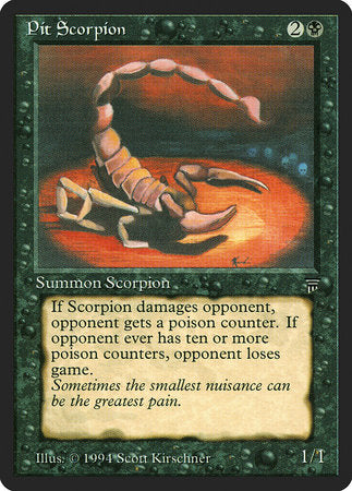 Pit Scorpion [Legends] | Mindsight Gaming