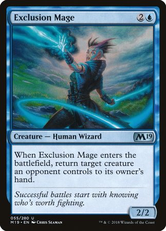 Exclusion Mage [Core Set 2019] | Mindsight Gaming