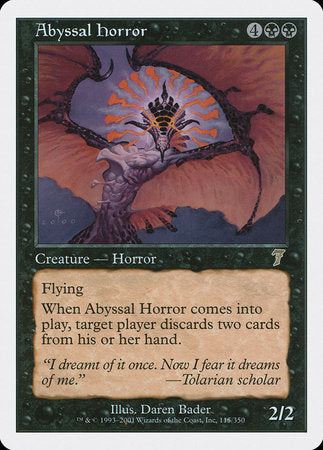 Abyssal Horror [Seventh Edition] | Mindsight Gaming