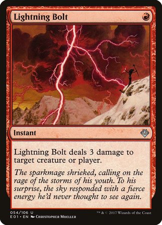 Lightning Bolt [Archenemy: Nicol Bolas] | Mindsight Gaming