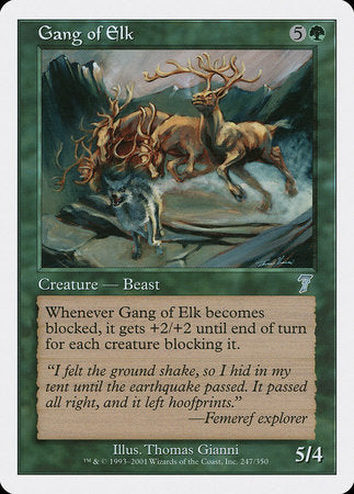 Gang of Elk [Seventh Edition] | Mindsight Gaming