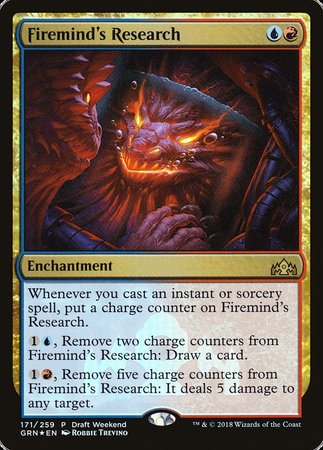Firemind's Research [Guilds of Ravnica Promos] | Mindsight Gaming