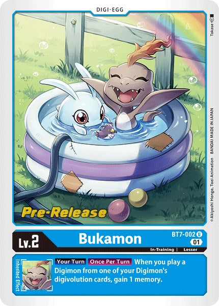 Bukamon [BT7-002] [Next Adventure Pre-Release Cards] | Mindsight Gaming