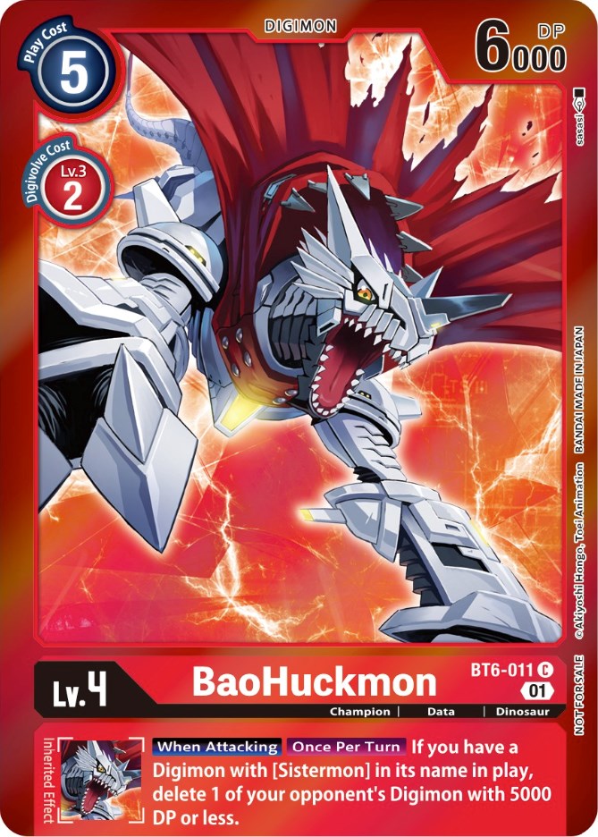 BaoHuckmon [BT6-011] (Event Pack 3) [Double Diamond Promos] | Mindsight Gaming