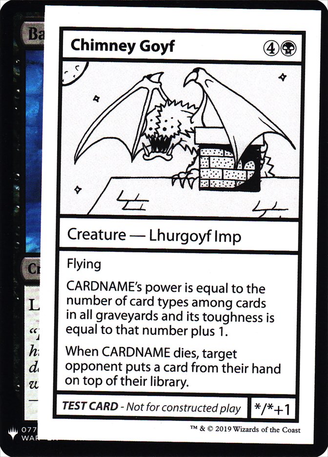 Chimney Goyf [Mystery Booster Playtest Cards] | Mindsight Gaming