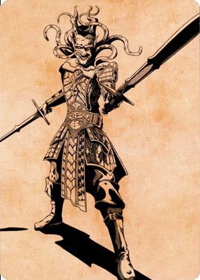 Zevlor, Elturel Exile Art Card (78) [Commander Legends: Battle for Baldur's Gate Art Series] | Mindsight Gaming