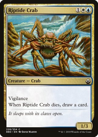 Riptide Crab [Battlebond] | Mindsight Gaming