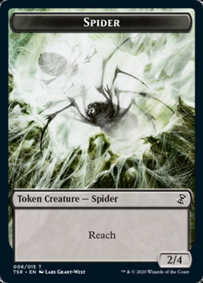 Spider Token [Time Spiral Remastered Tokens] | Mindsight Gaming
