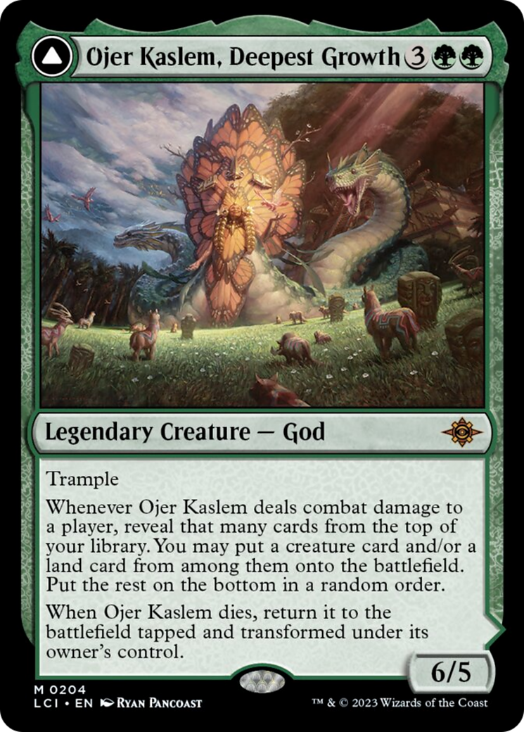 Ojer Kaslem, Deepest Growth // Temple of Cultivation [The Lost Caverns of Ixalan] | Mindsight Gaming