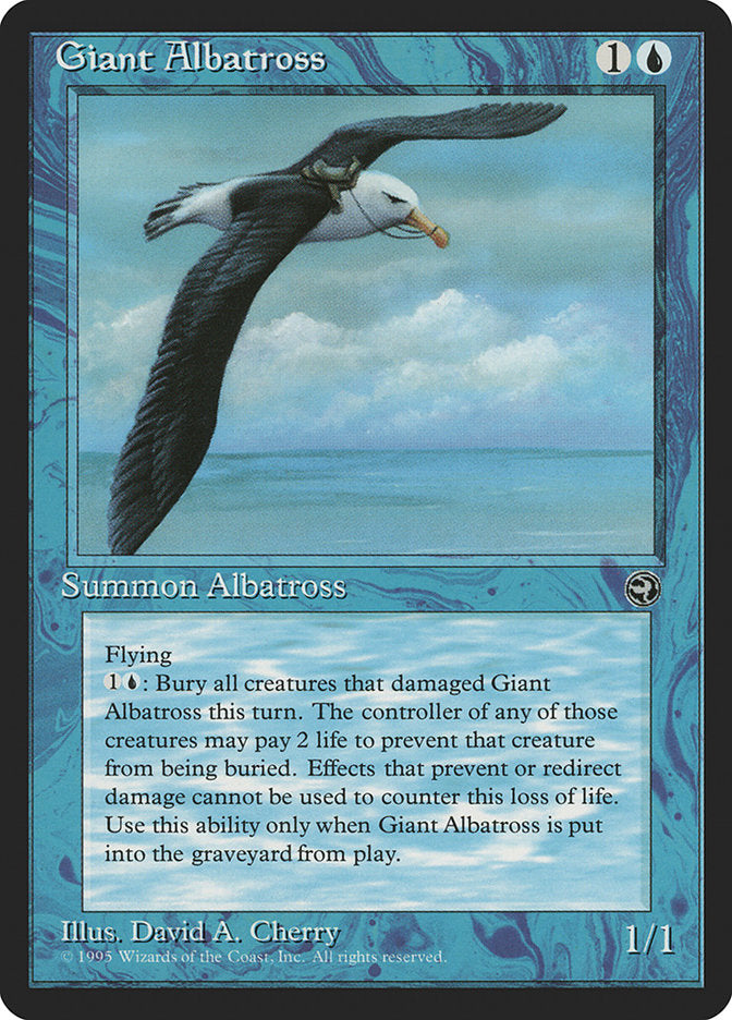 Giant Albatross (Empty Ocean) [Homelands] | Mindsight Gaming