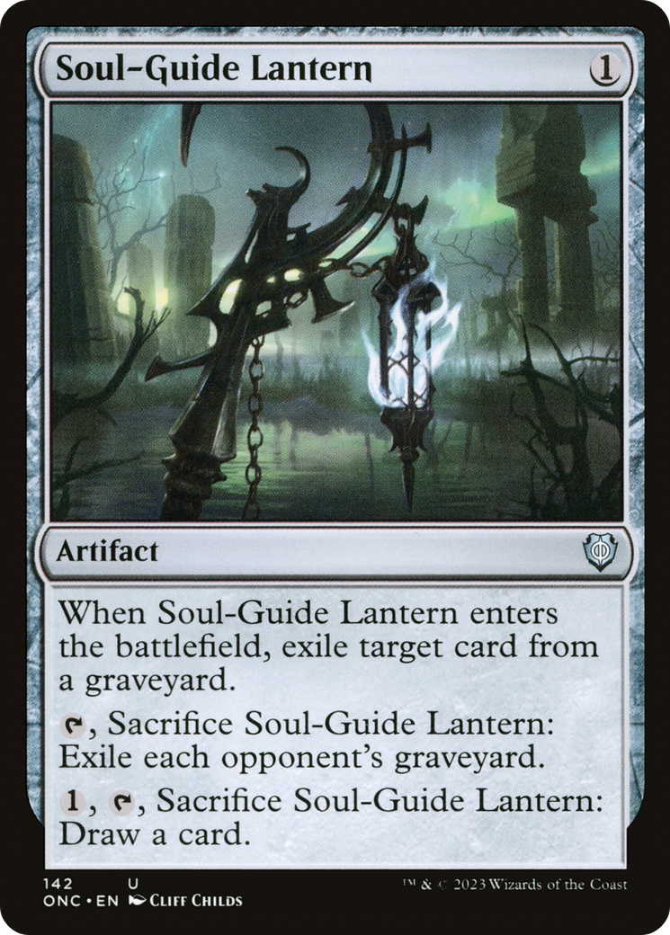 Soul-Guide Lantern [Phyrexia: All Will Be One Commander] | Mindsight Gaming