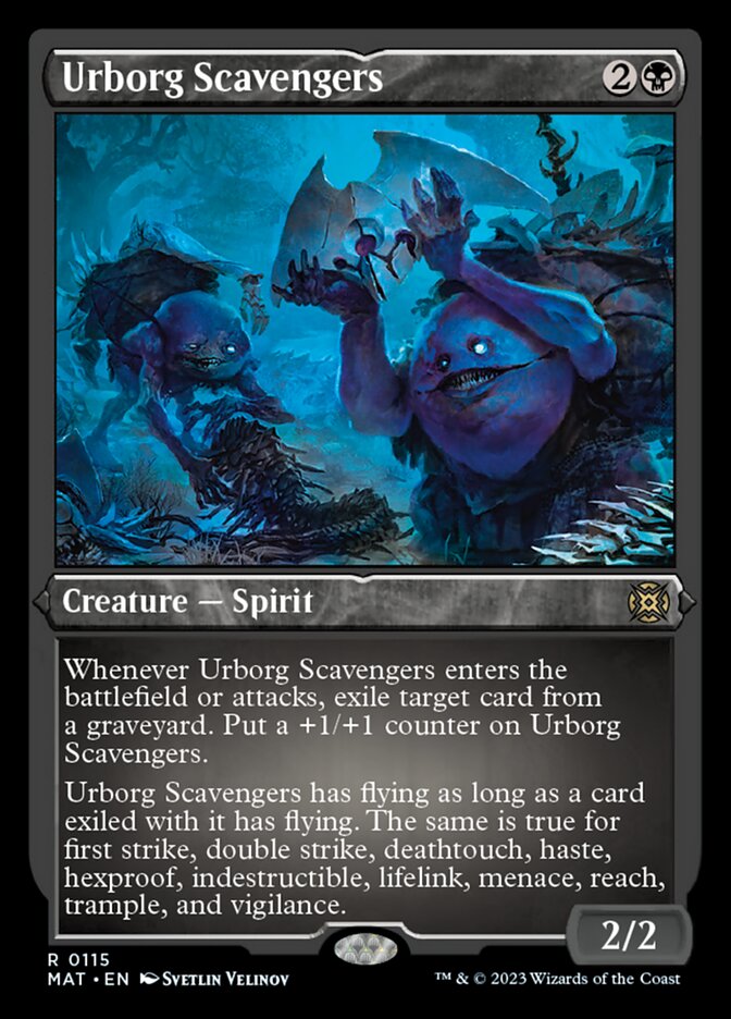 Urborg Scavengers (Foil Etched) [March of the Machine: The Aftermath] | Mindsight Gaming