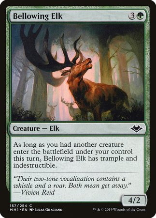 Bellowing Elk [Modern Horizons] | Mindsight Gaming