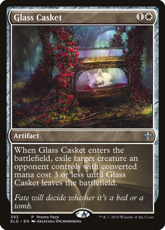 Glass Casket (Promo Pack) [Throne of Eldraine Promos] | Mindsight Gaming