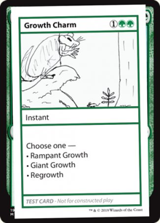 Growth Charm (2021 Edition) [Mystery Booster Playtest Cards] | Mindsight Gaming