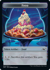 Zombie Employee // Food (010) Double-sided Token [Unfinity Tokens] | Mindsight Gaming