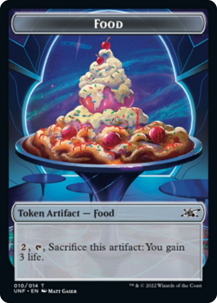 Squirrel // Food (010) Double-sided Token [Unfinity Tokens] | Mindsight Gaming