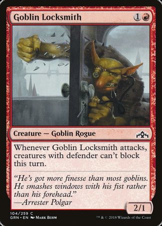 Goblin Locksmith [Guilds of Ravnica] | Mindsight Gaming