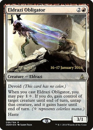 Eldrazi Obligator [Oath of the Gatewatch Promos] | Mindsight Gaming