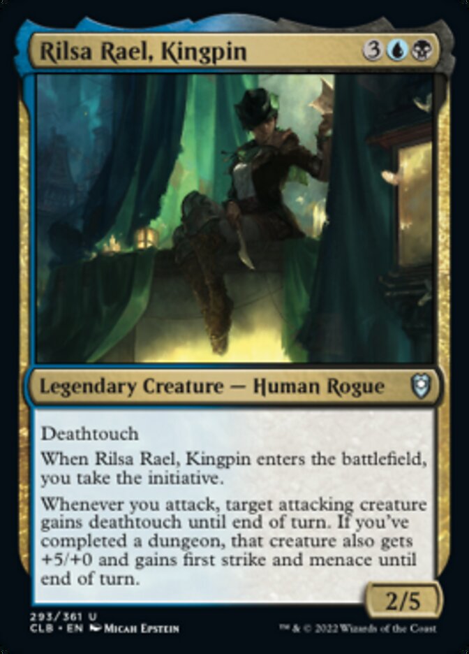 Rilsa Rael, Kingpin [Commander Legends: Battle for Baldur's Gate] | Mindsight Gaming