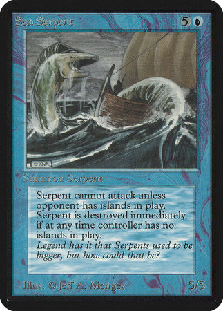 Sea Serpent [Limited Edition Alpha] | Mindsight Gaming