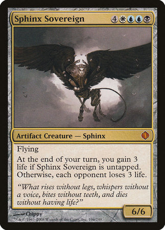 Sphinx Sovereign [Shards of Alara] | Mindsight Gaming