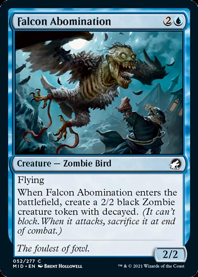 Falcon Abomination [Innistrad: Midnight Hunt] | Mindsight Gaming