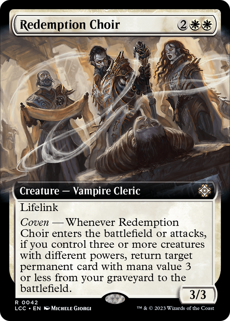 Redemption Choir (Extended Art) [The Lost Caverns of Ixalan Commander] | Mindsight Gaming