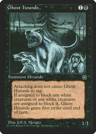 Ghost Hounds [Homelands] | Mindsight Gaming