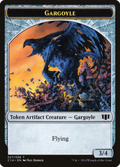 Gargoyle // Elf Warrior Double-sided Token [Commander 2014 Tokens] | Mindsight Gaming