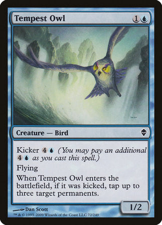 Tempest Owl [Zendikar] | Mindsight Gaming